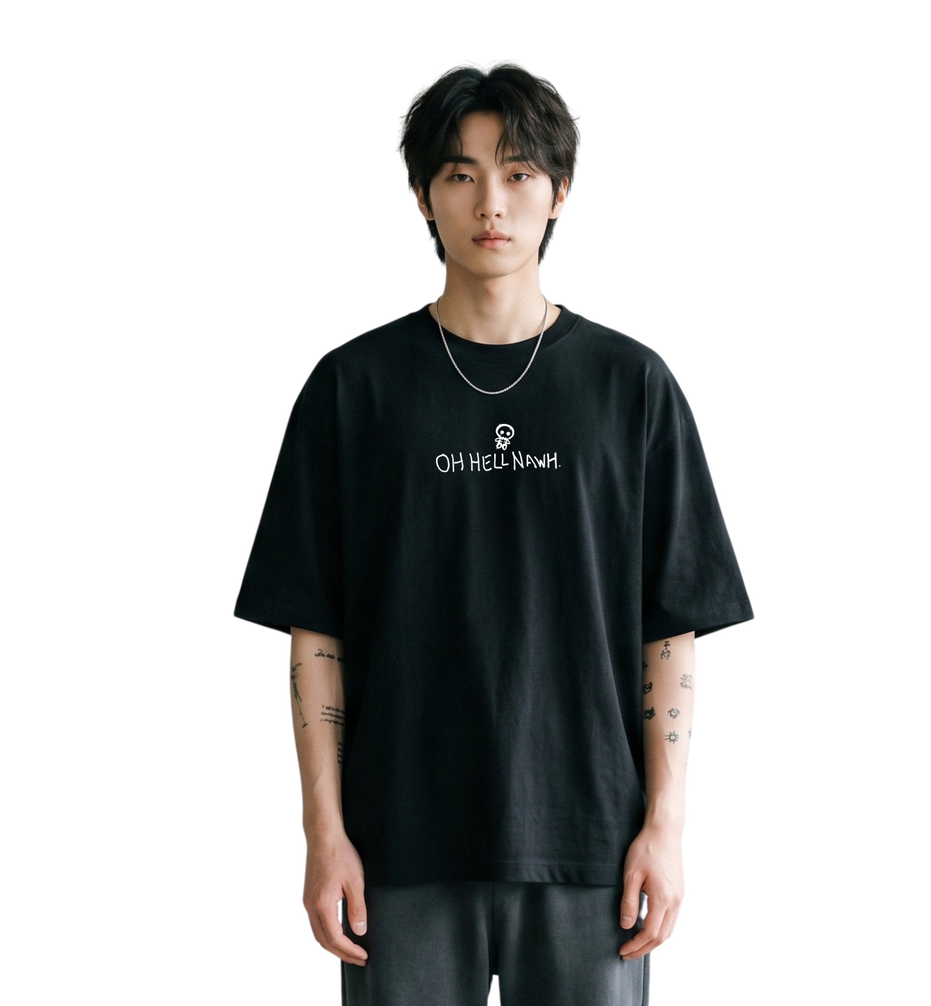 OH Hell Nawh- Oversized T-Shirt