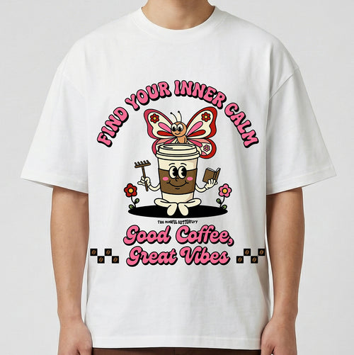 Coffee Lovers Unisex Oversized T-Shirt