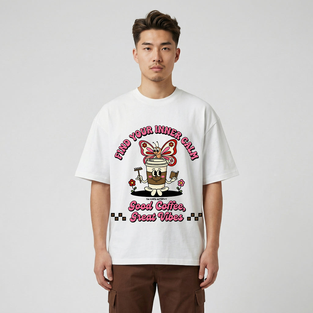 Coffee Lovers Unisex Oversized T-Shirt