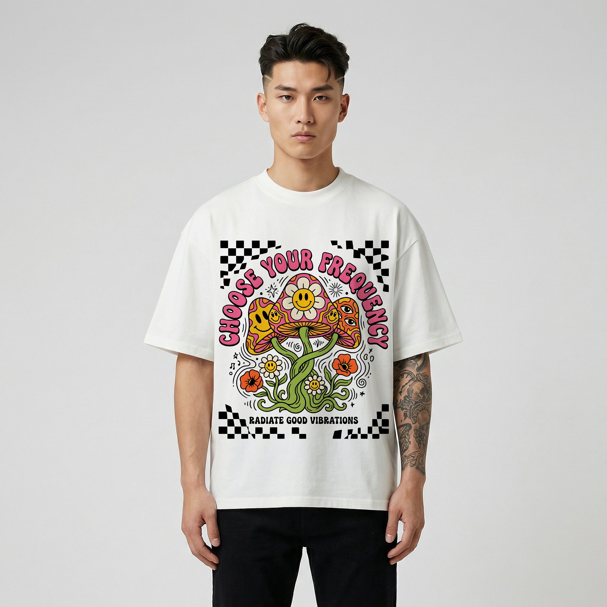Choose Your Frequency Oversized Standard T-Shirt