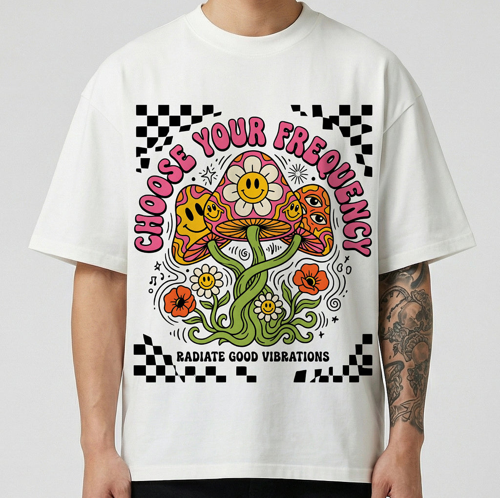 Choose Your Frequency Oversized Standard T-Shirt