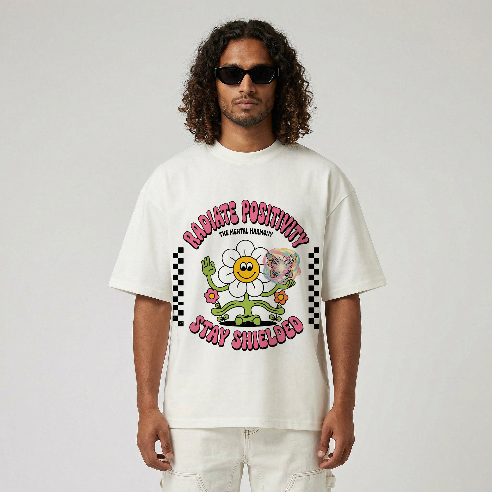 Radiate Positivity Unisex Oversized T-Shirt