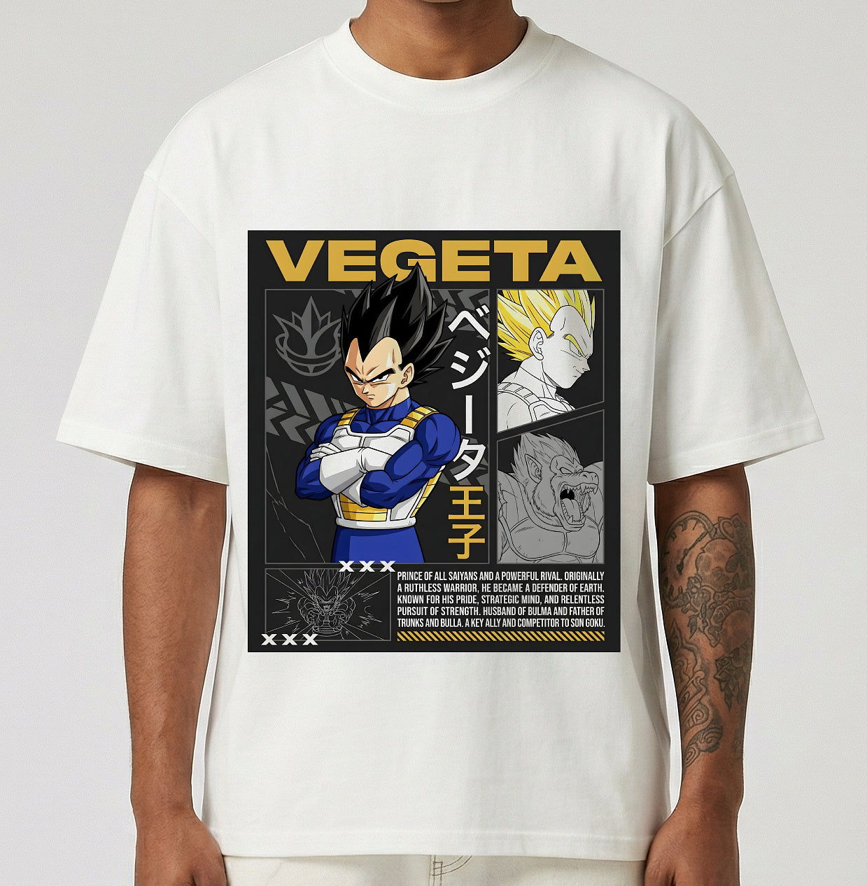 Vegeta Oversized T-Shirt