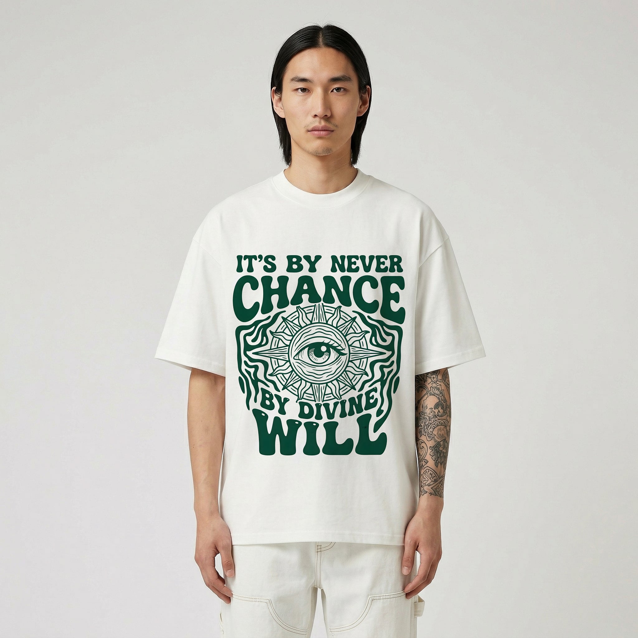 By Divine Will Oversized T-Shirt