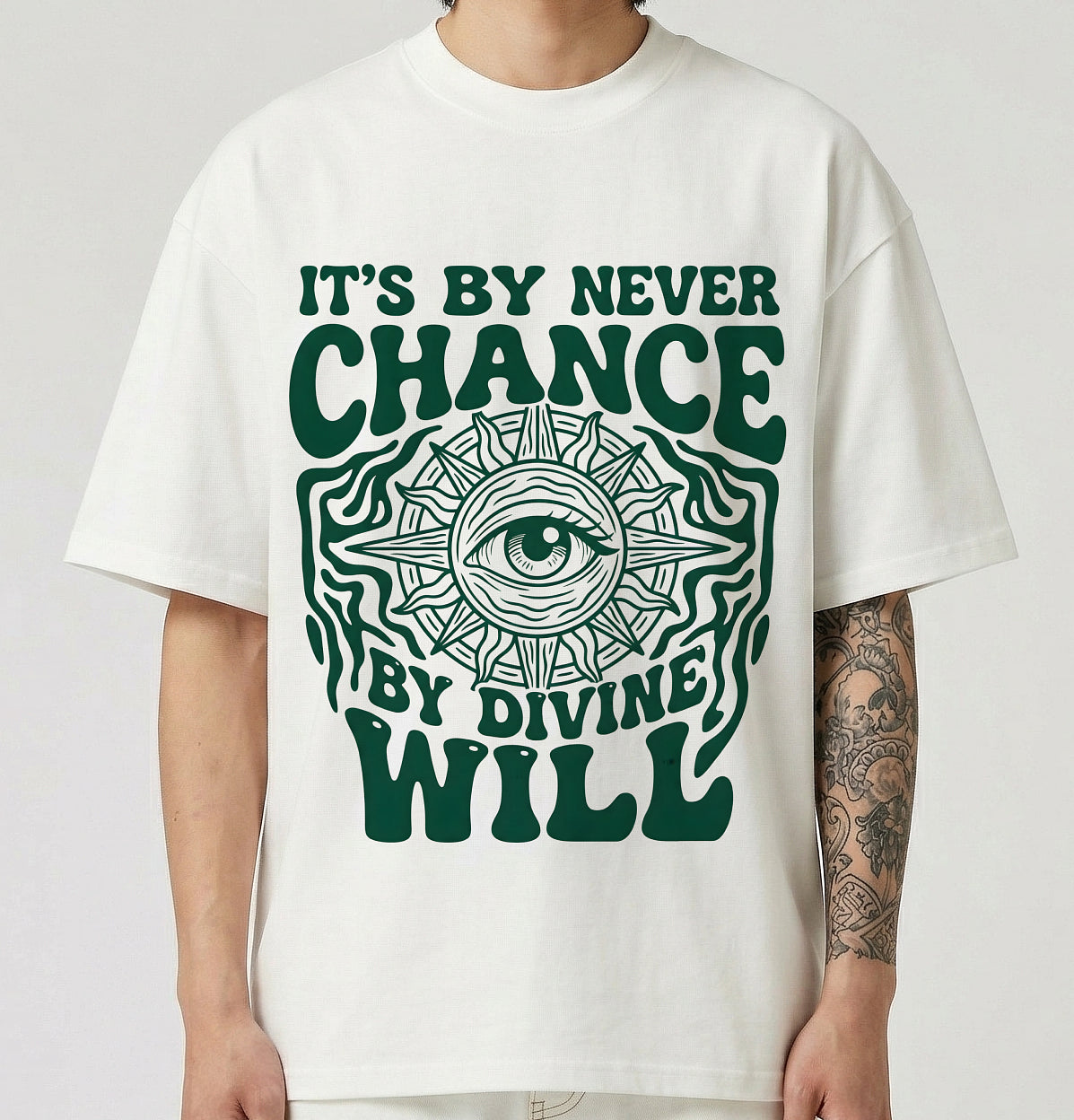 By Divine Will Oversized T-Shirt