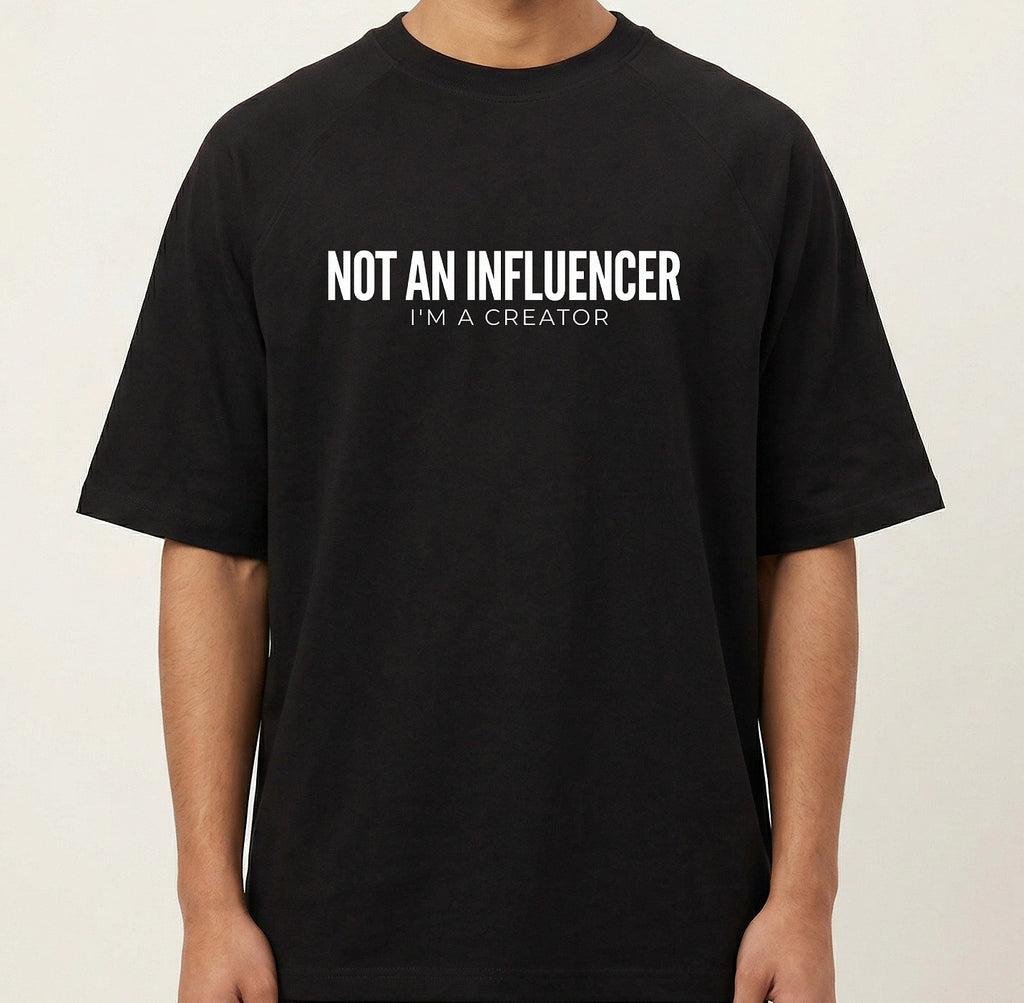 Influencer-Creator Unisex Oversized T-Shirt
