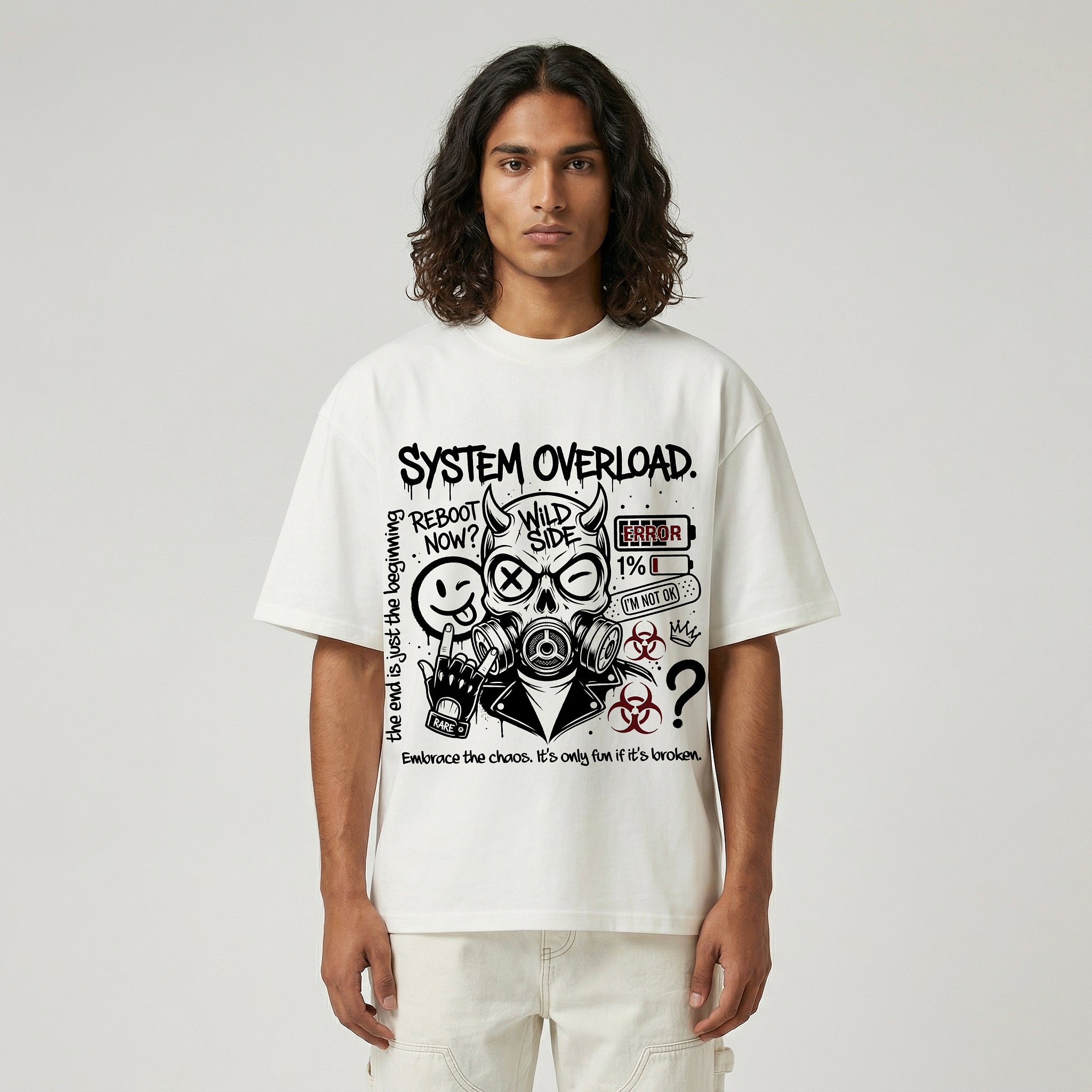 System Overload Oversized T-Shirt