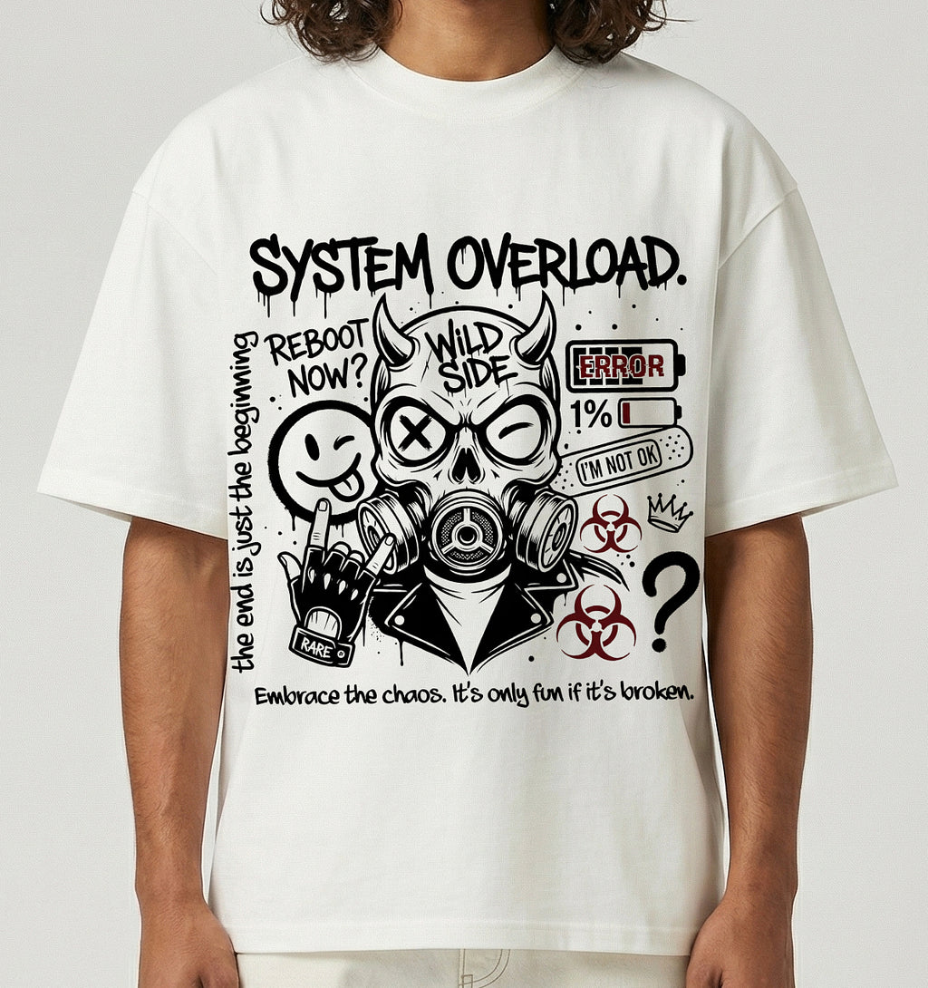 System Overload Oversized T-Shirt