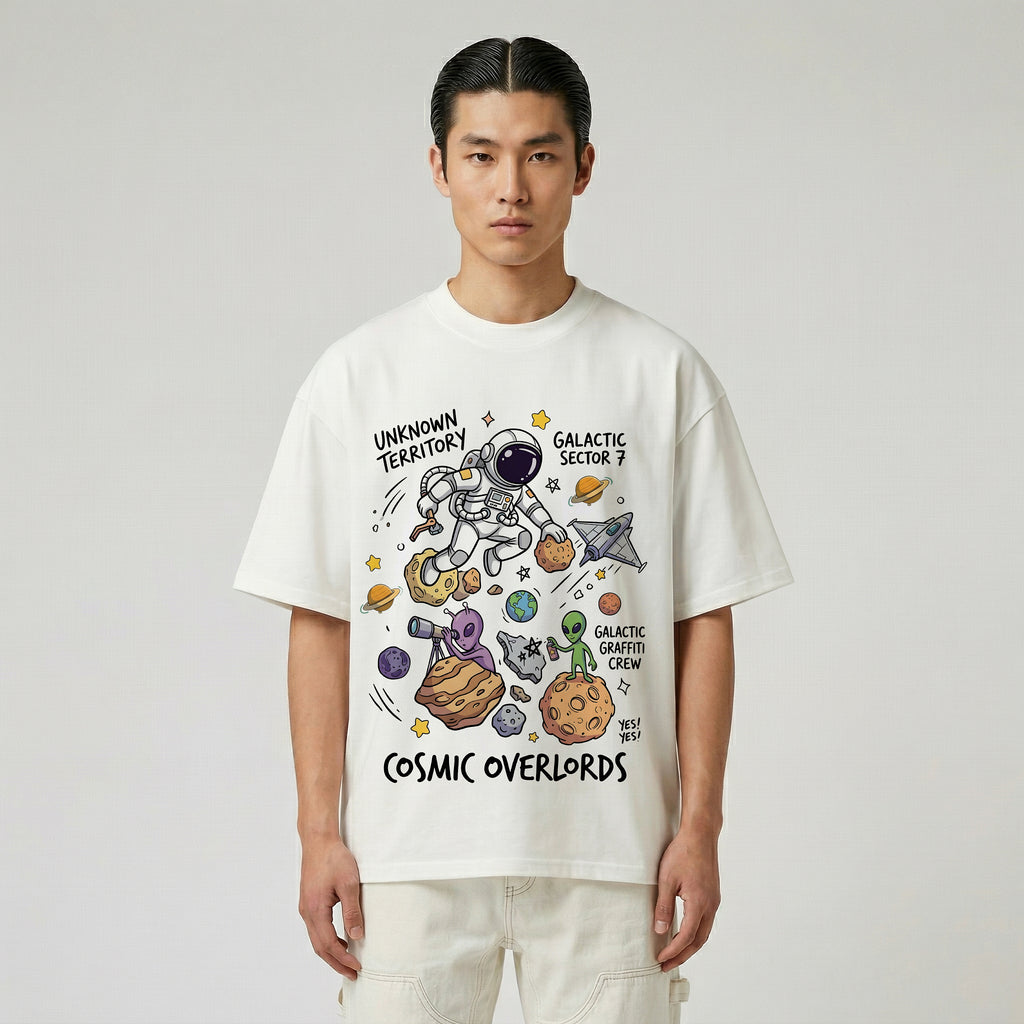 Cosmic Overload Oversized T-Shirt
