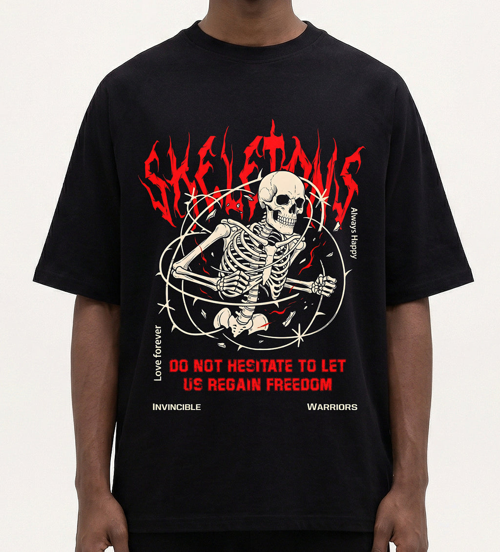 Skeletons Oversized T-Shirt