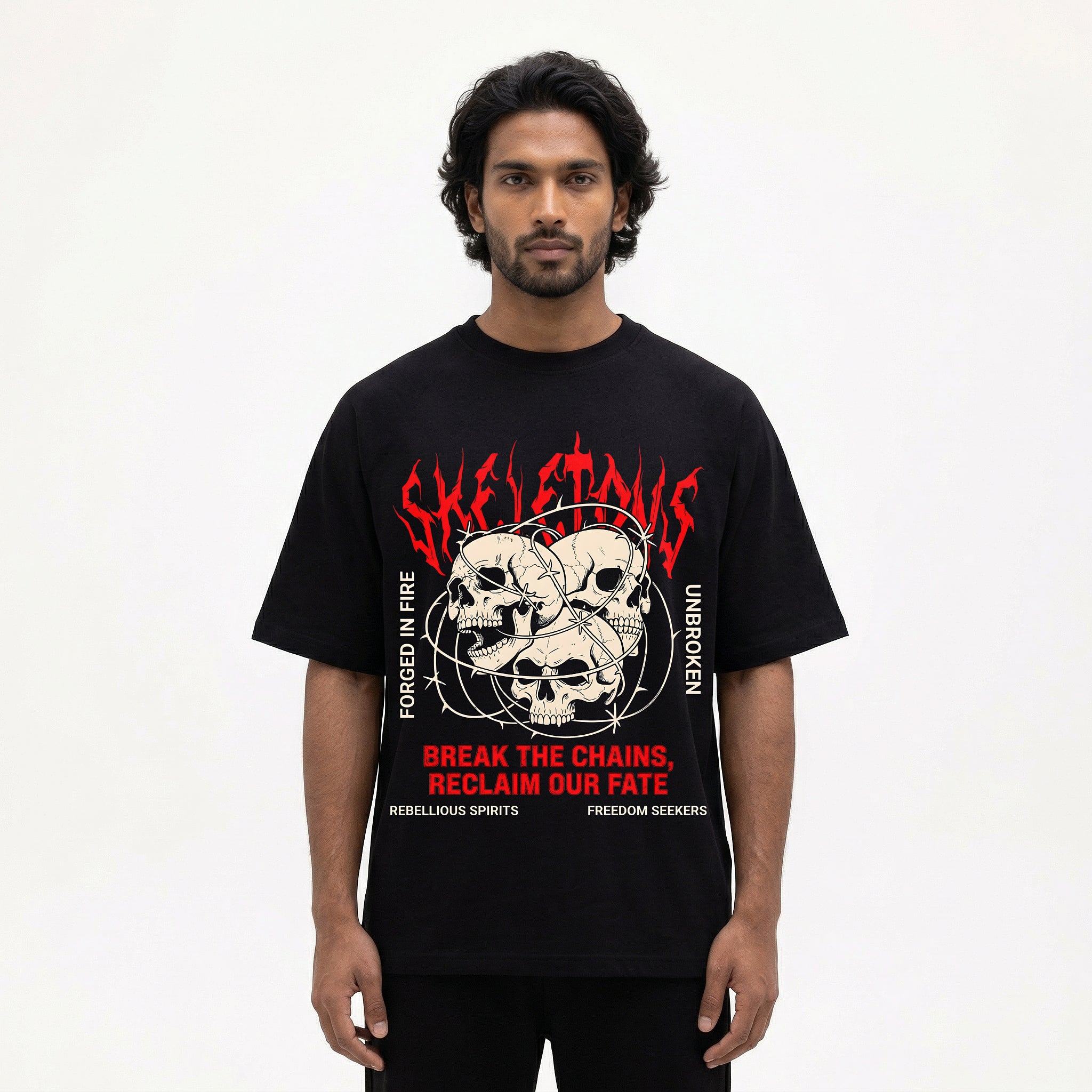 Skeletons Oversized T-Shirt