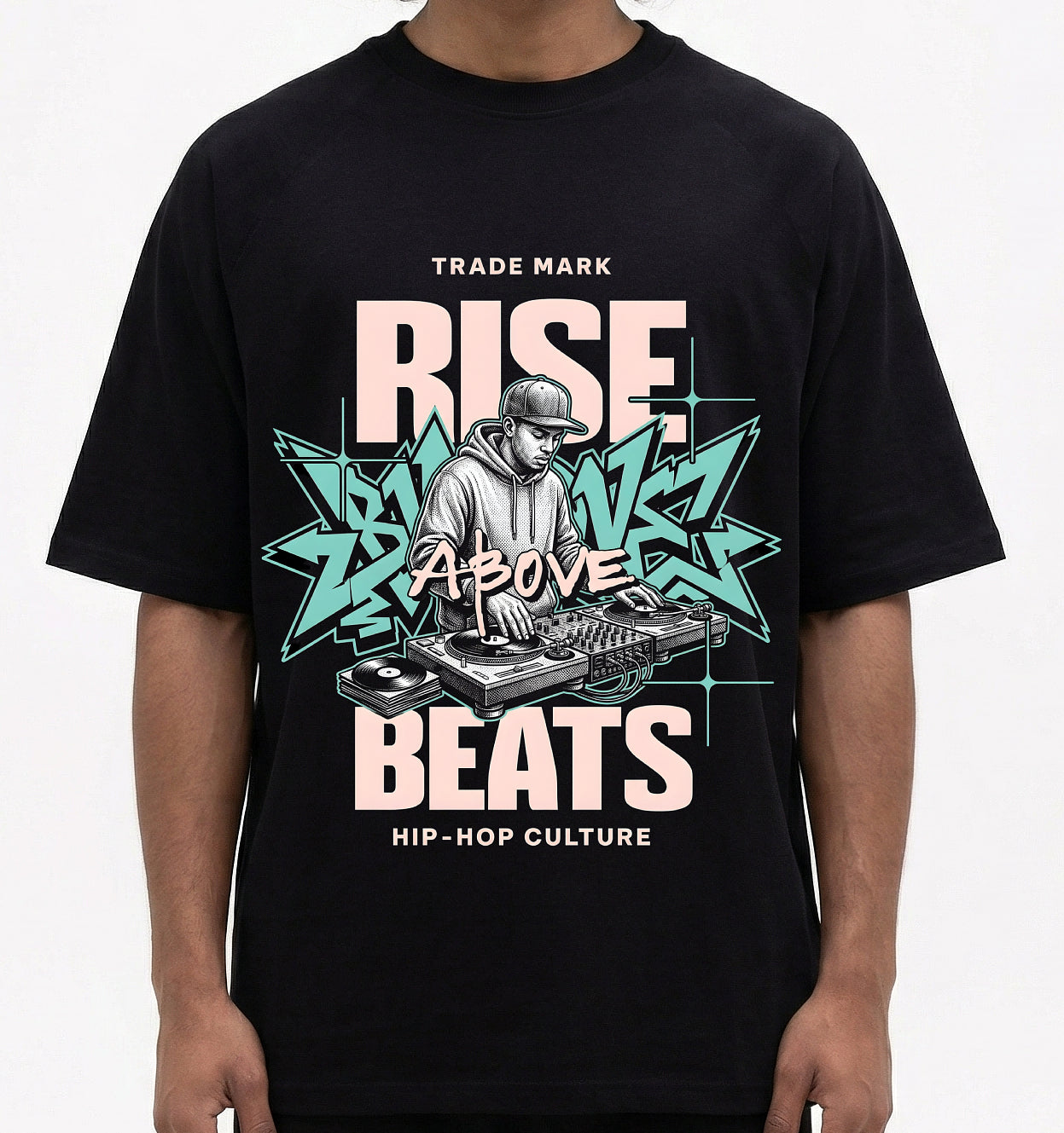 Hip Hop Culture Oversized T-Shirt