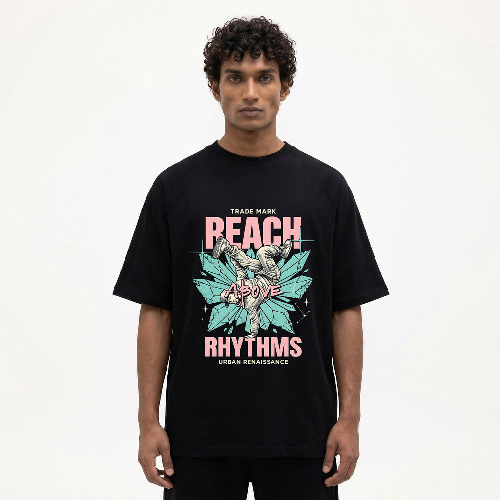 Reach Above Rhythms Oversized T-Shirt