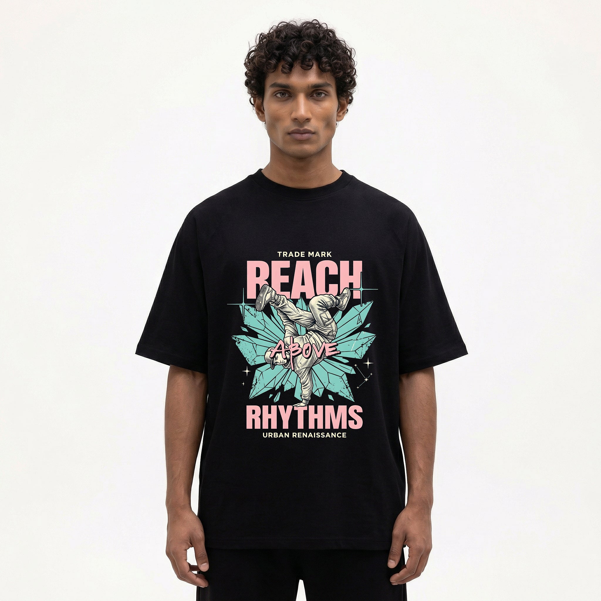 Reach Above Rhythms Oversized T-Shirt
