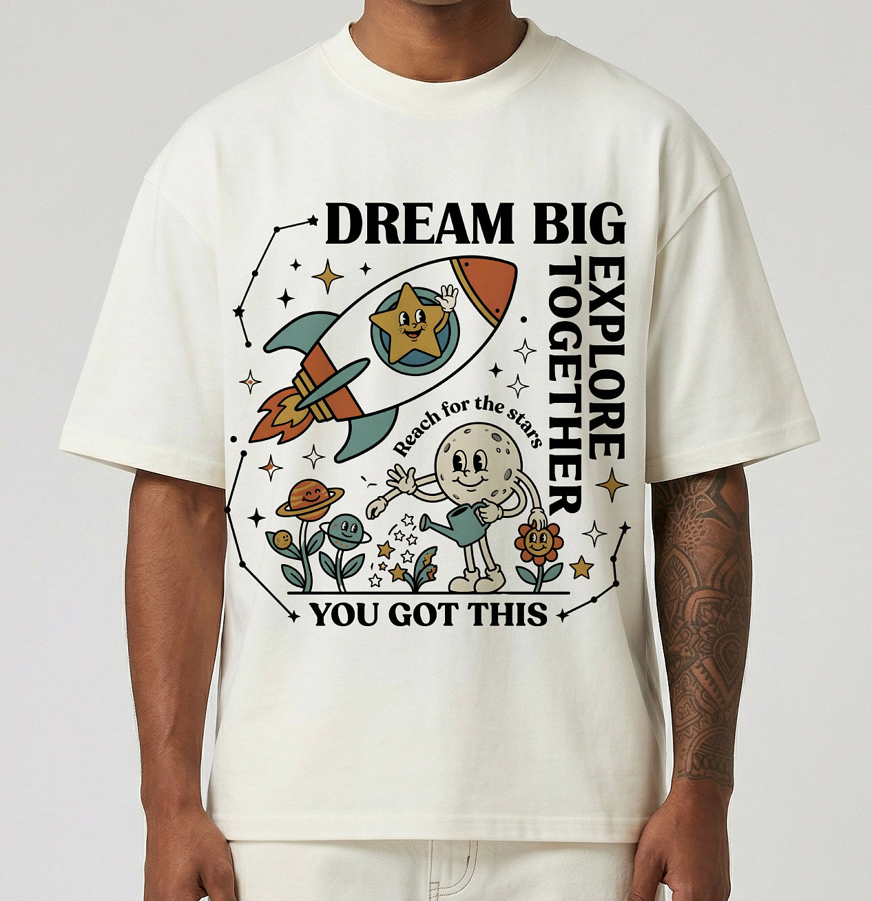 Dream Big Oversized T-Shirt
