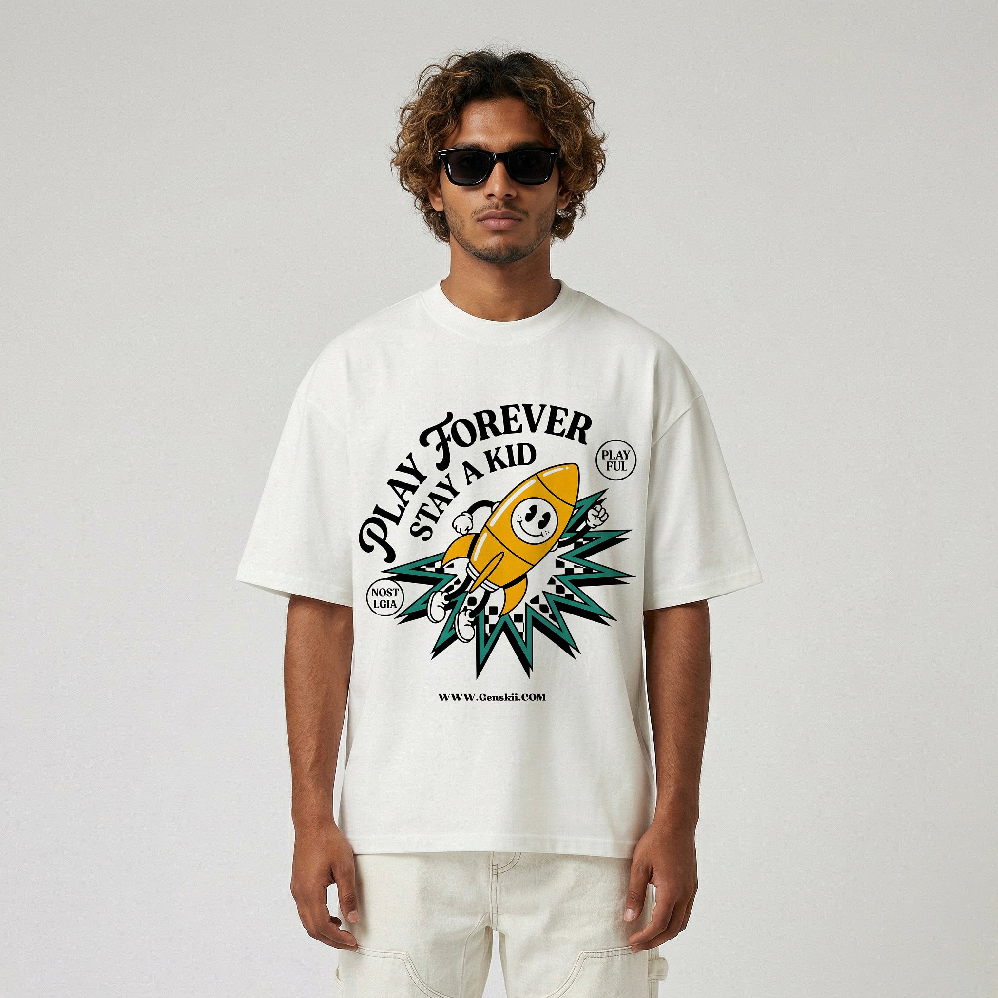Play Forever Oversized T-Shirt