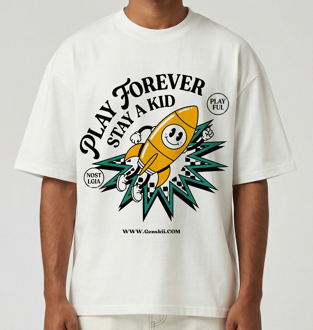 Play Forever Oversized T-Shirt