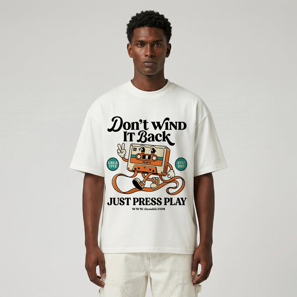 Don't Wind it Back Oversized T-Shirt