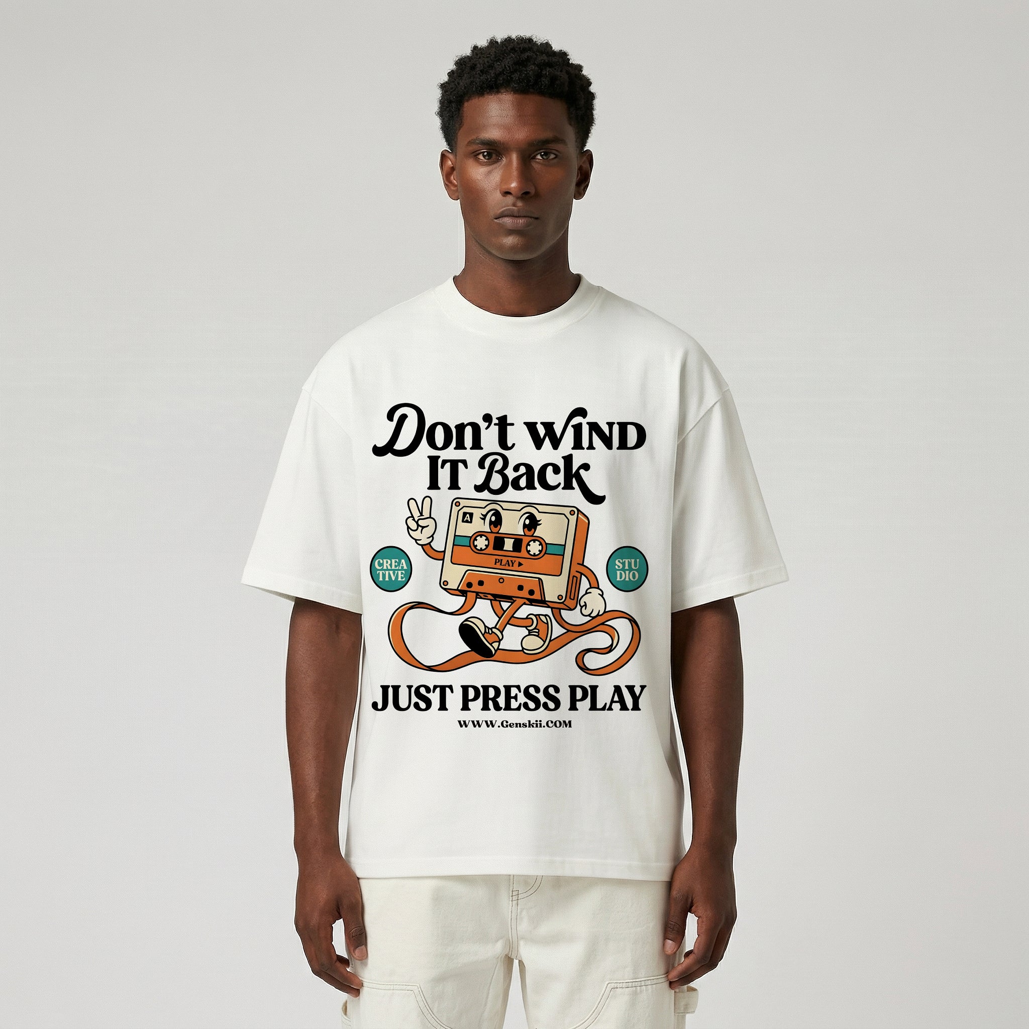 Don't Wind it Back Oversized T-Shirt