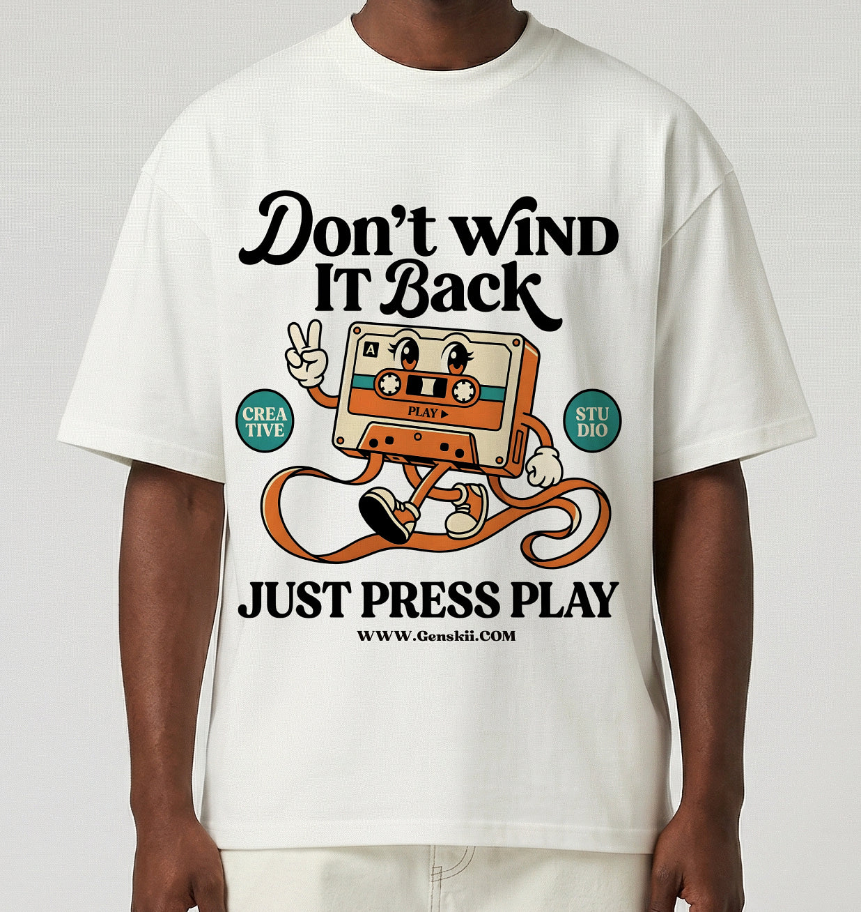 Don't Wind it Back Oversized T-Shirt