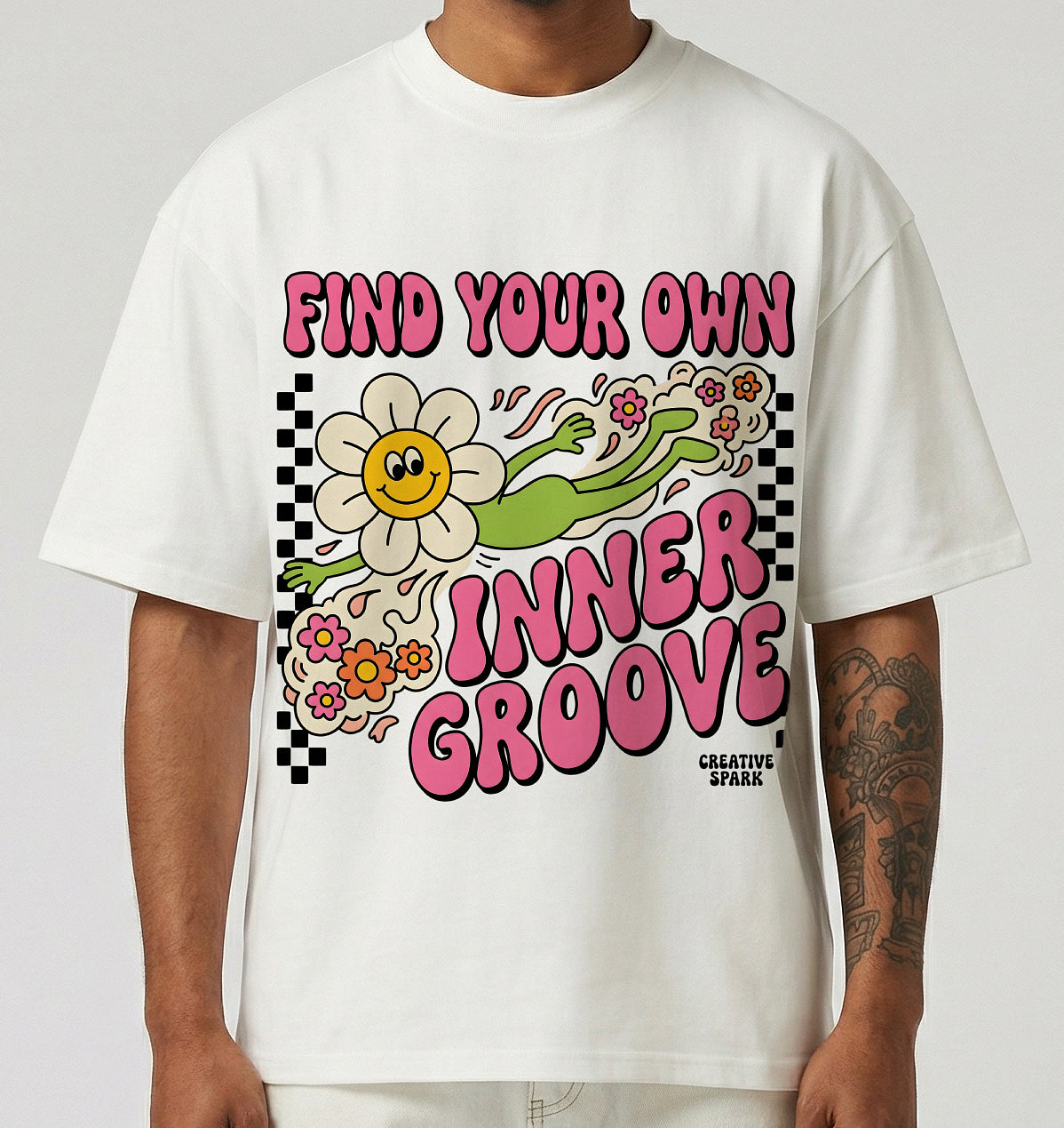 Inner Groove Oversized T-Shirt