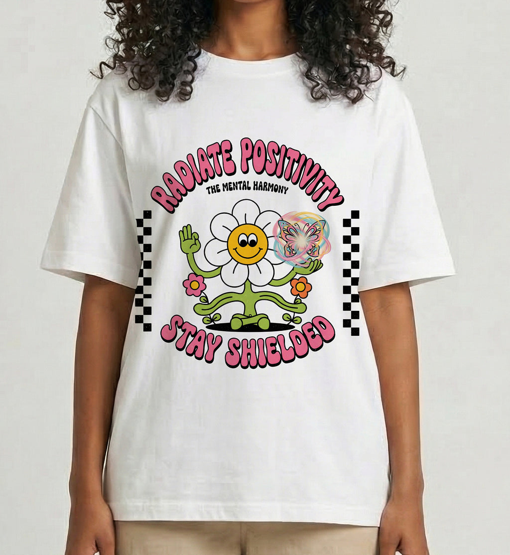 Radiate Positivity Unisex Oversized T-Shirt