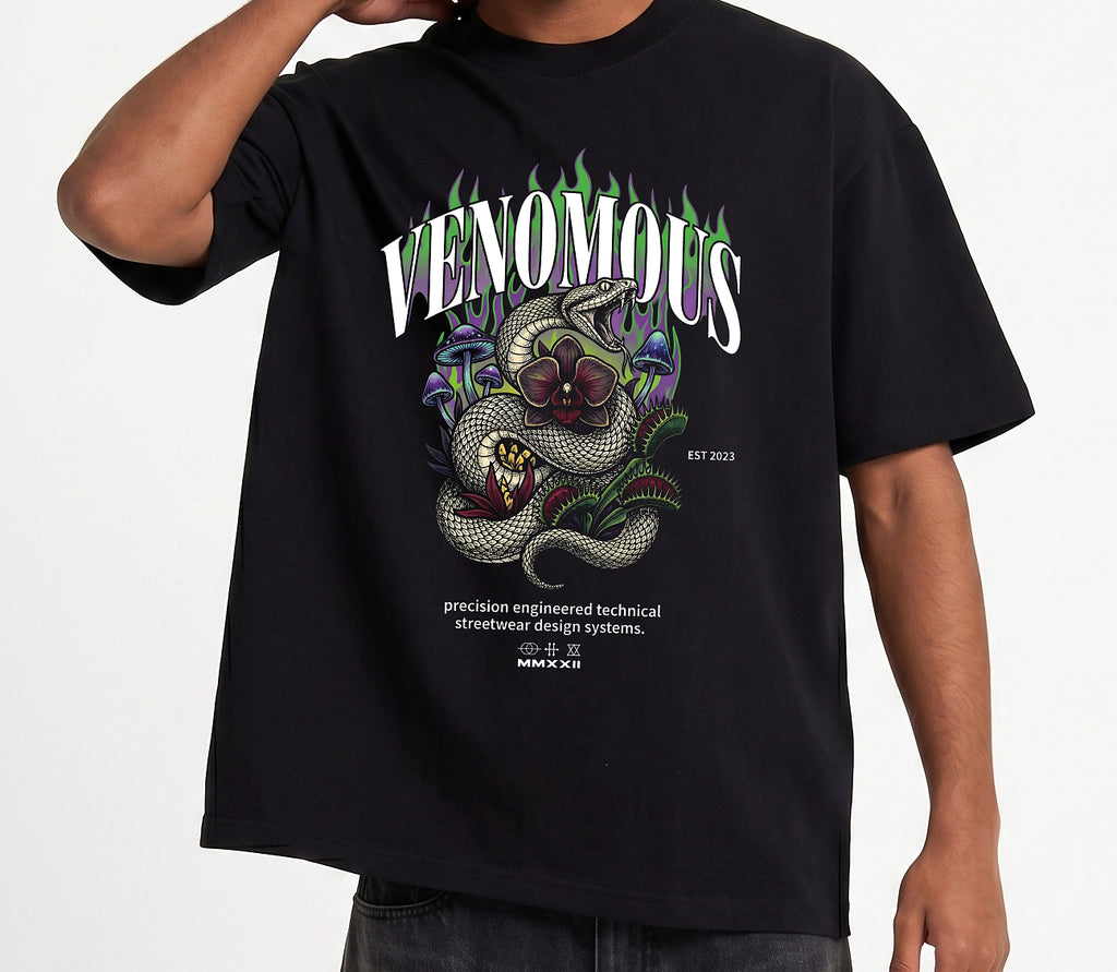 Venomous Unisex Oversized T-Shirt