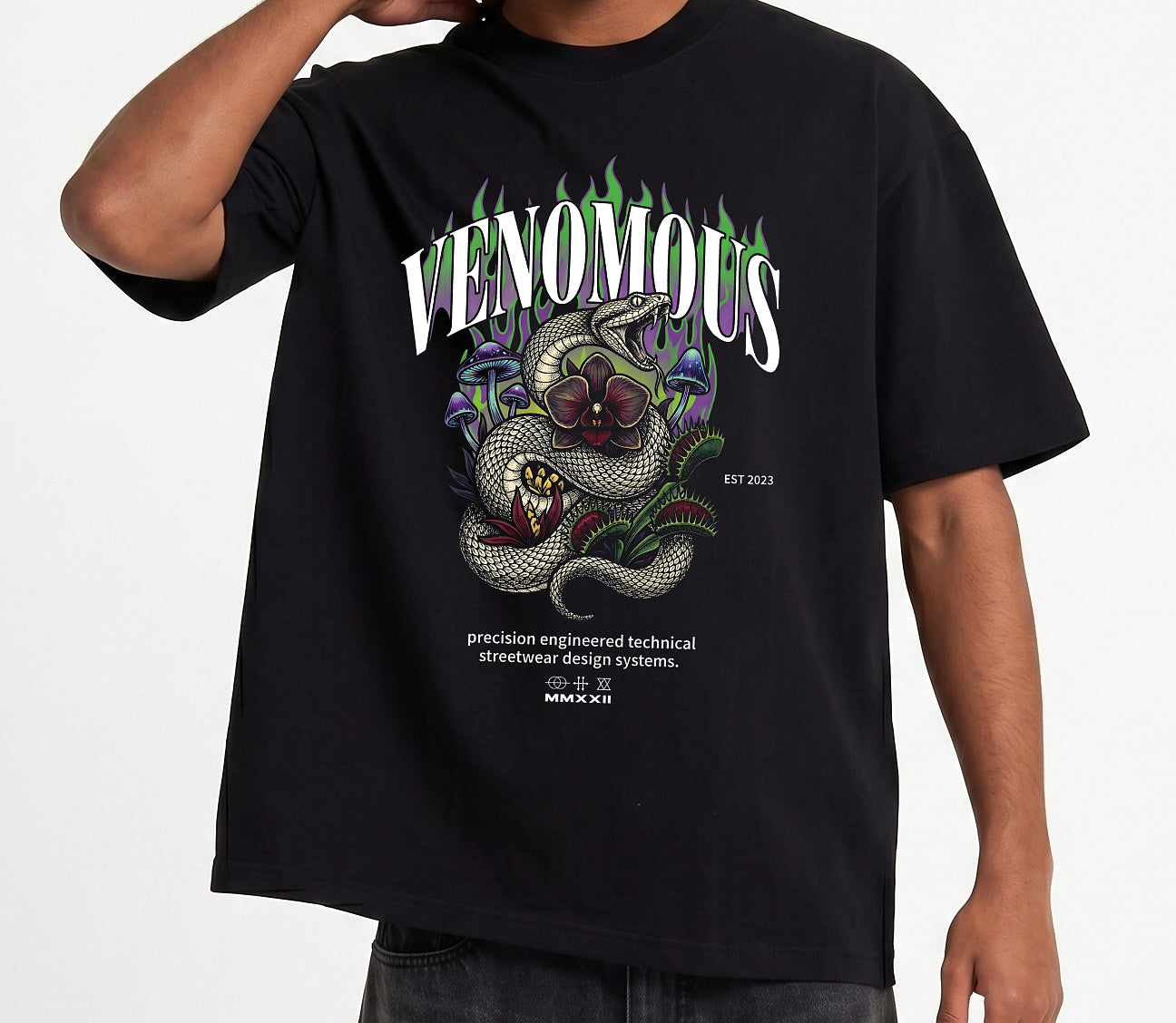Venomous Unisex Oversized T-Shirt