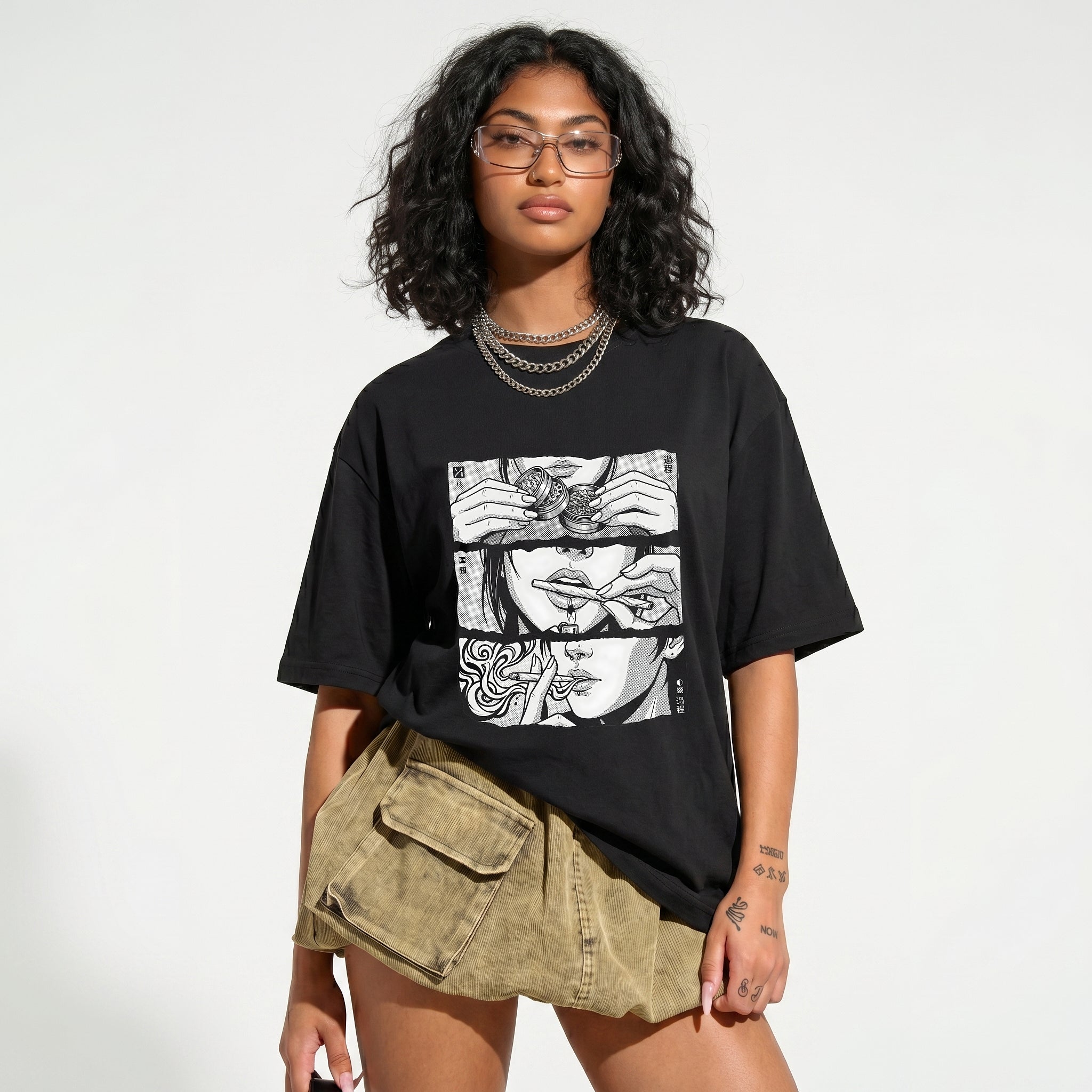 Rolling Unisex Oversized T-Shirt