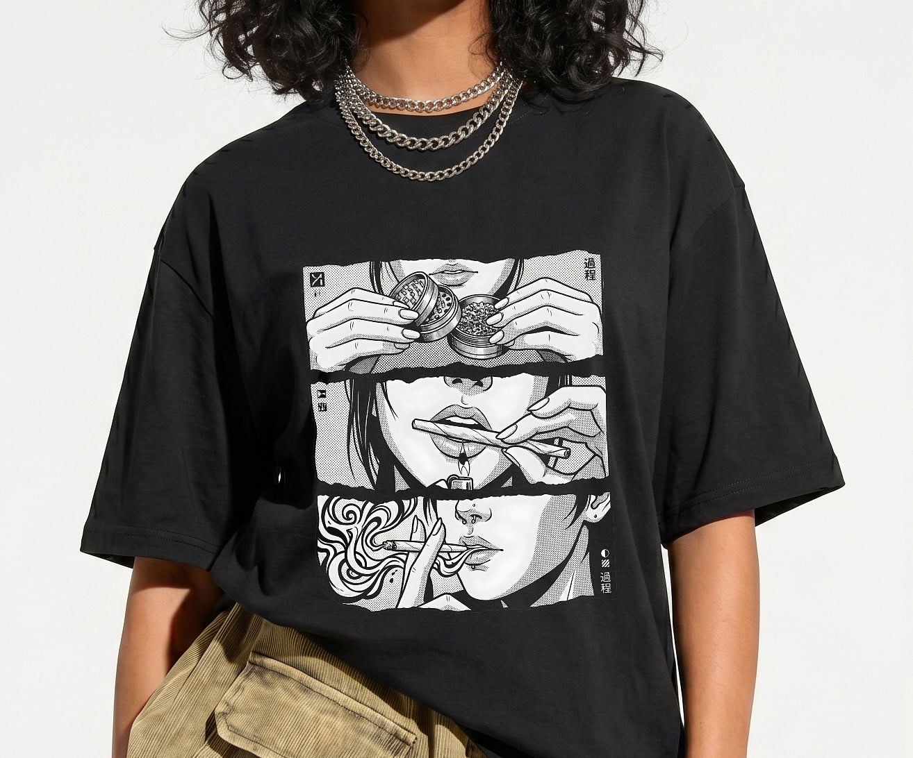 Rolling Unisex Oversized T-Shirt
