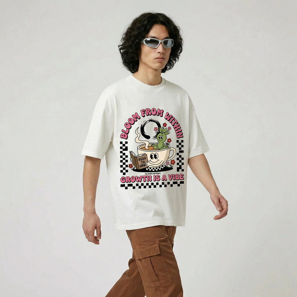 Growth is a vibe  Oversized  T-Shirt