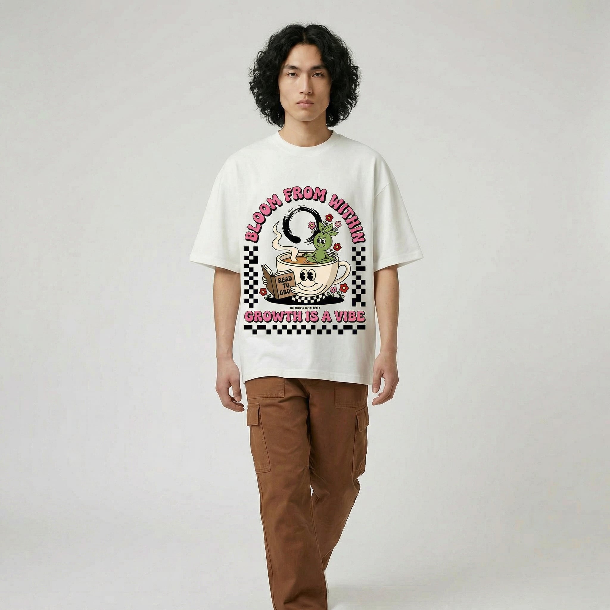 Growth is a vibe  Oversized  T-Shirt