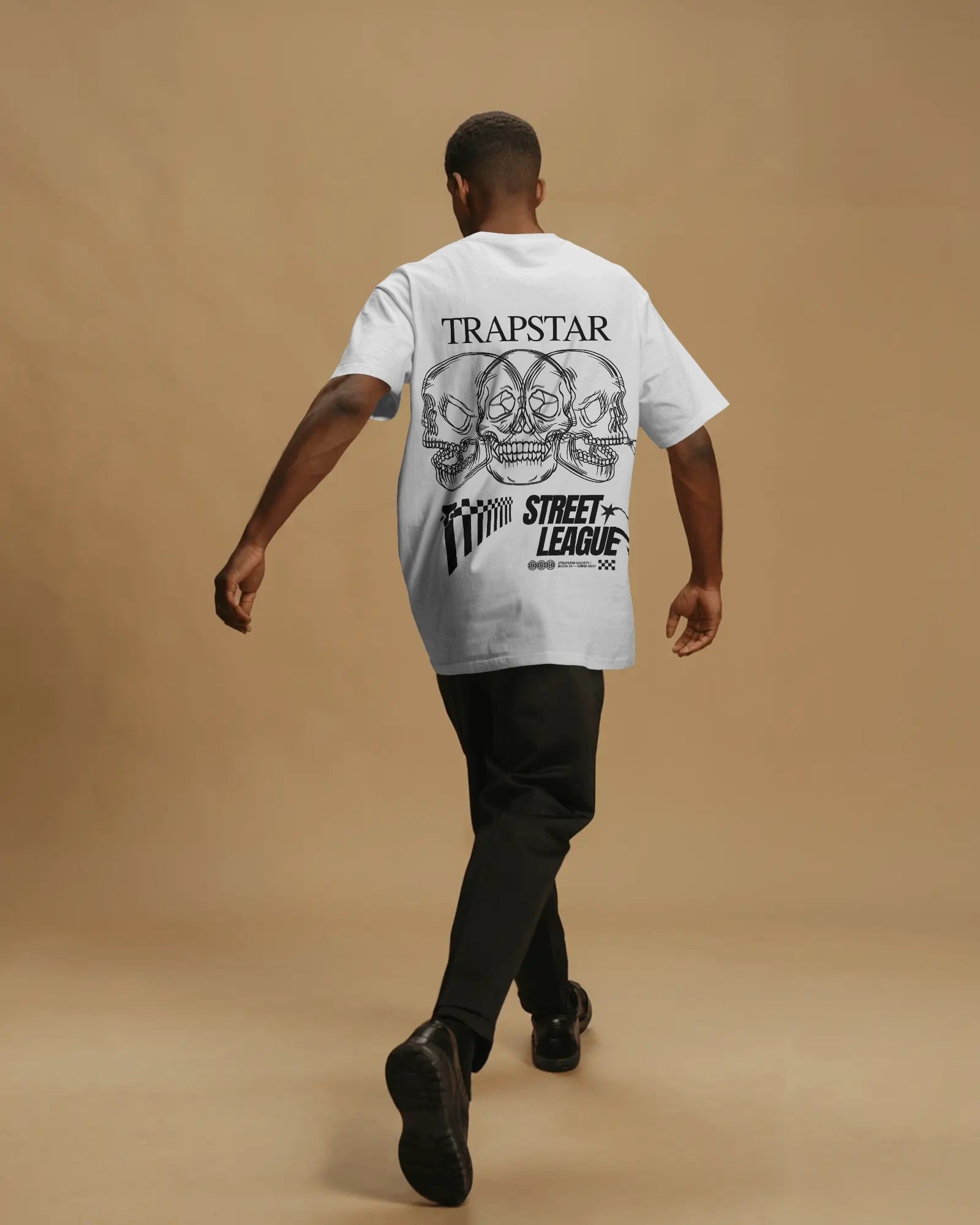 Trapstar Street League Skull Graphic Oversized T-Shirt