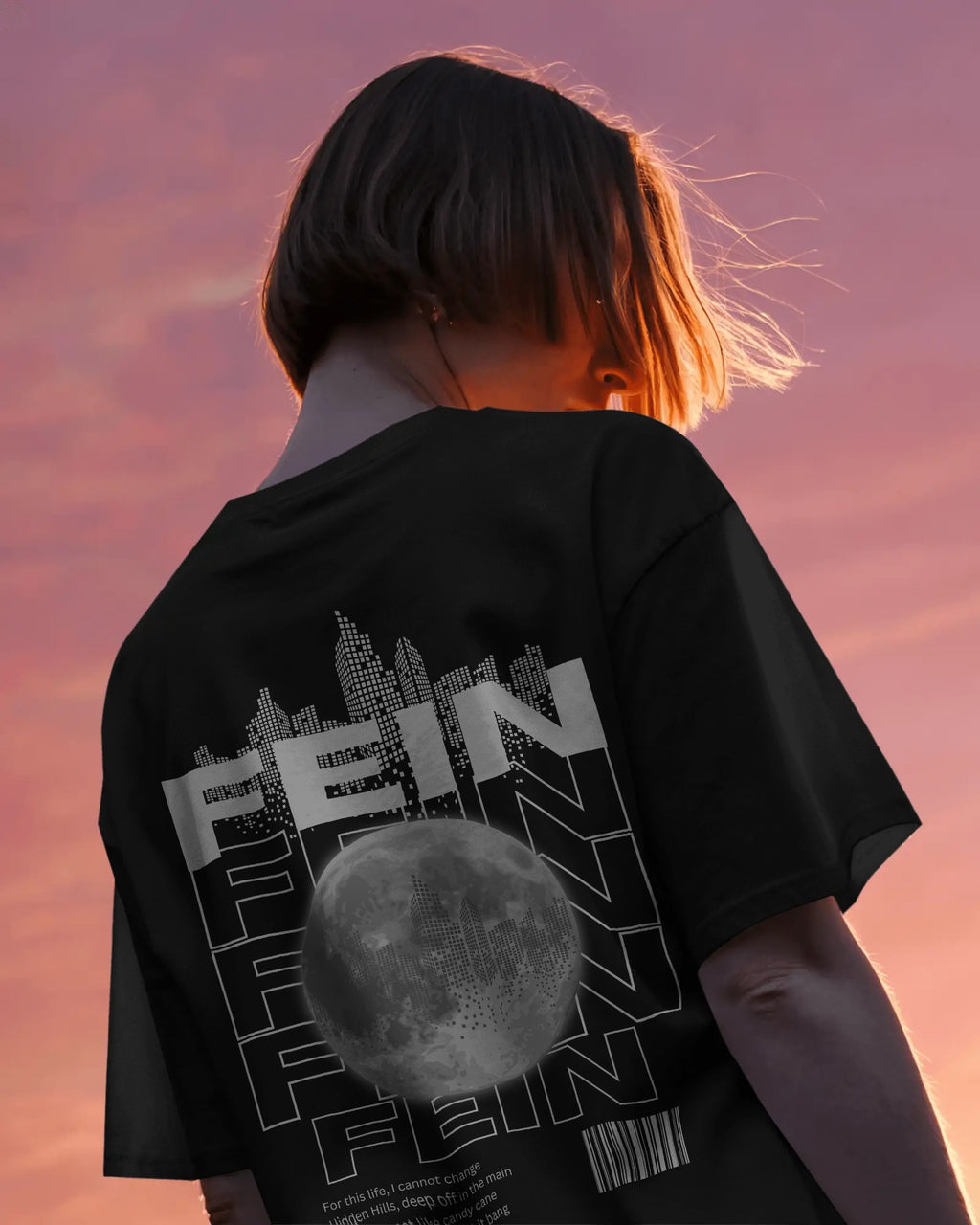 FE!N Graphic Oversized T-Shirt