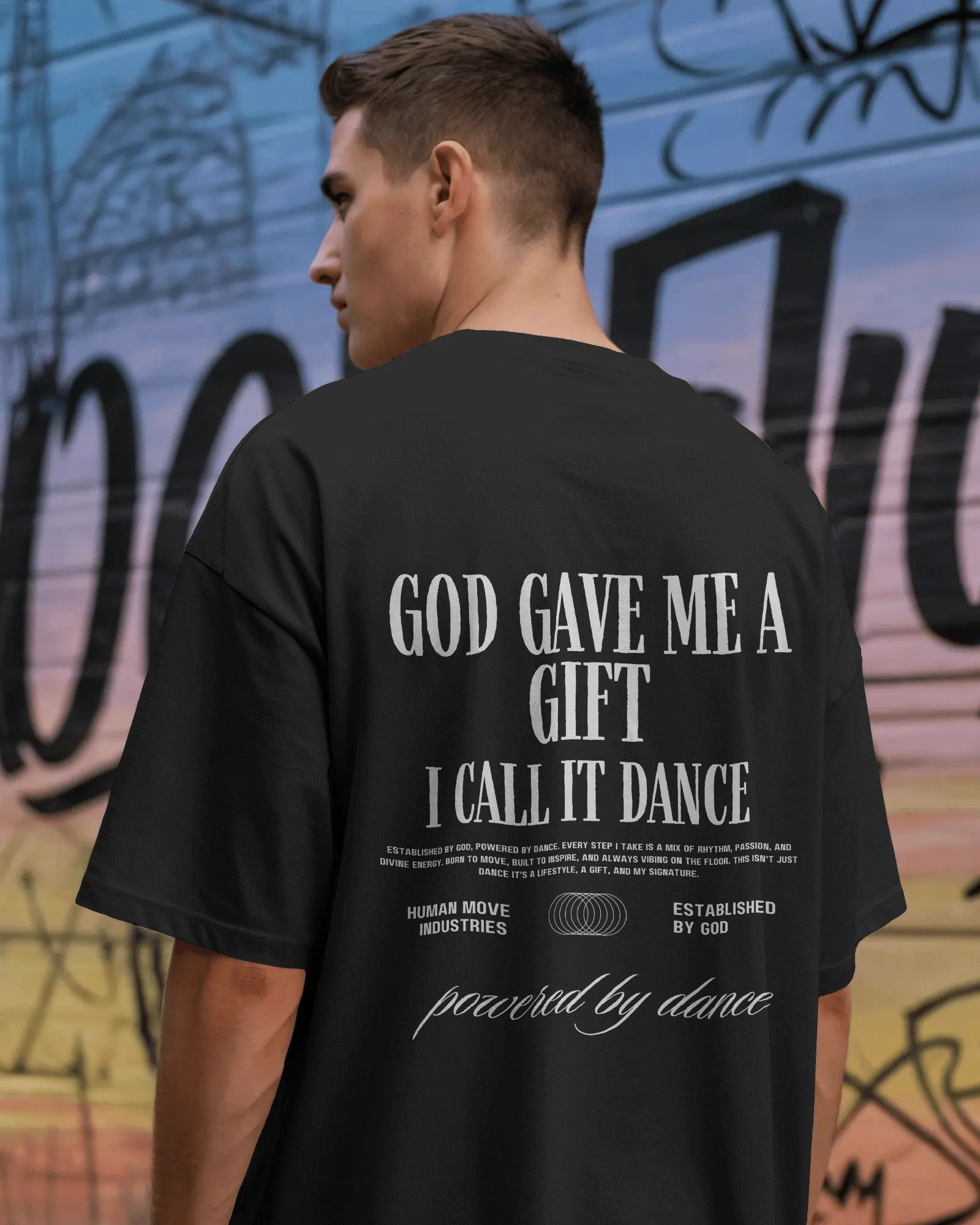 Dance Over Everything – Oversized Tee