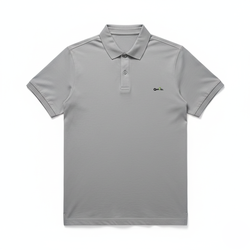 Genskii Cotton Polo T-Shirt