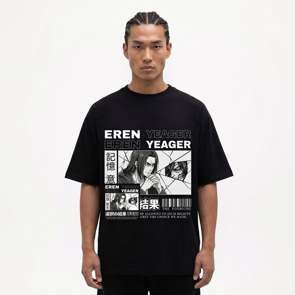 Eren Yeager Oversized T-Shirt