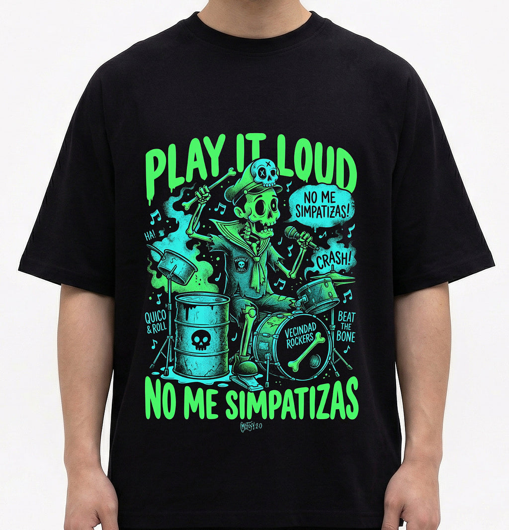 Play it Loud Oversized T-Shirt