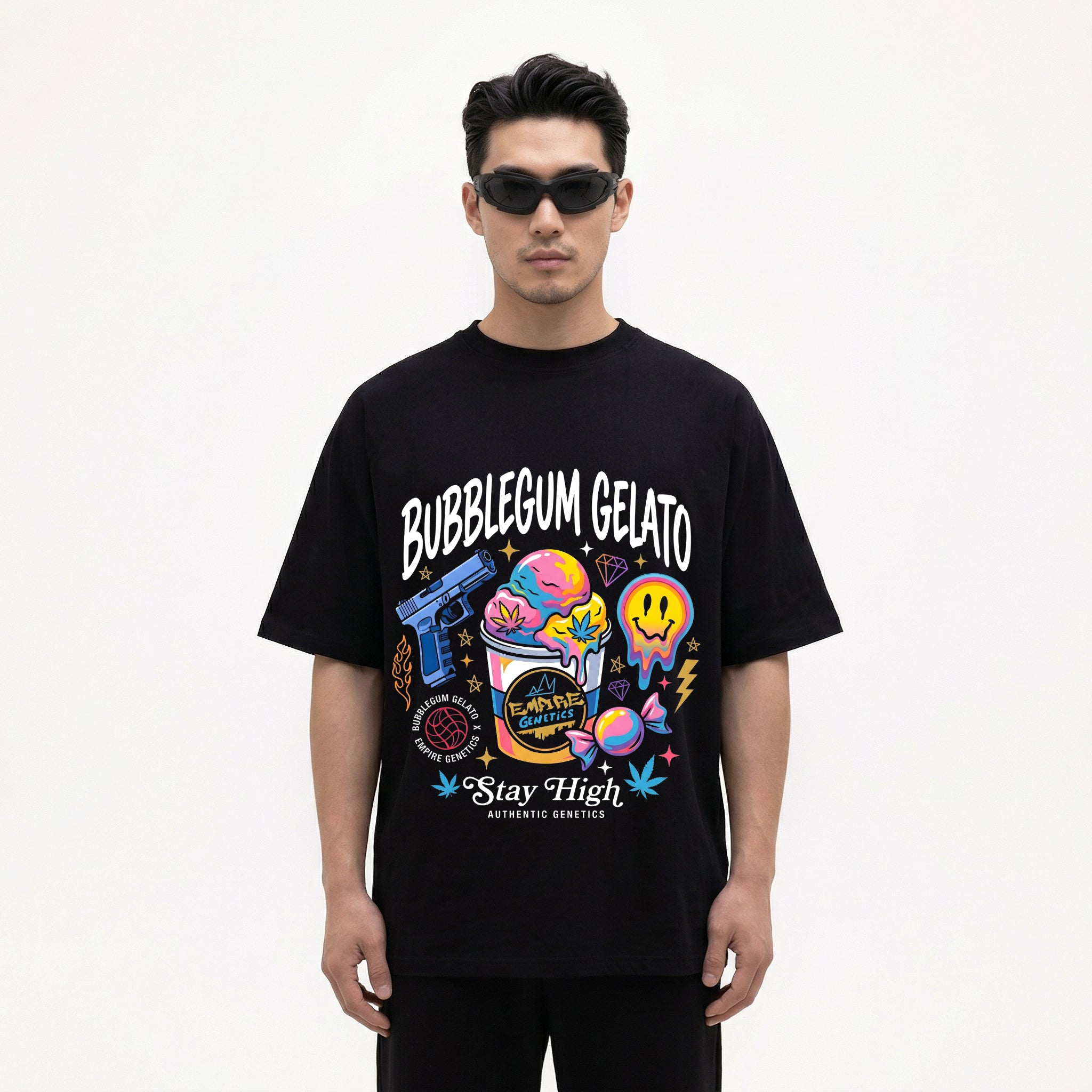 Bubblegum Gelato Oversized T-Shirt