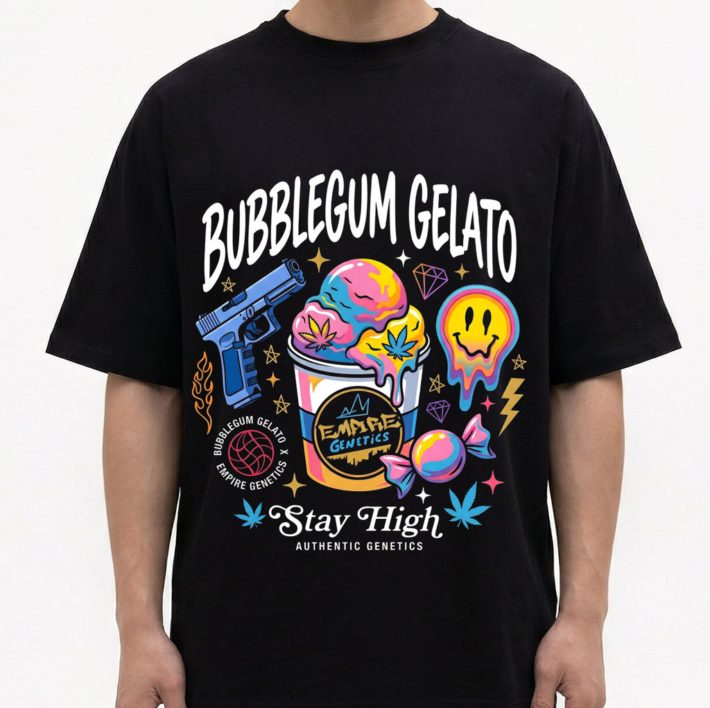 Bubblegum Gelato Oversized T-Shirt