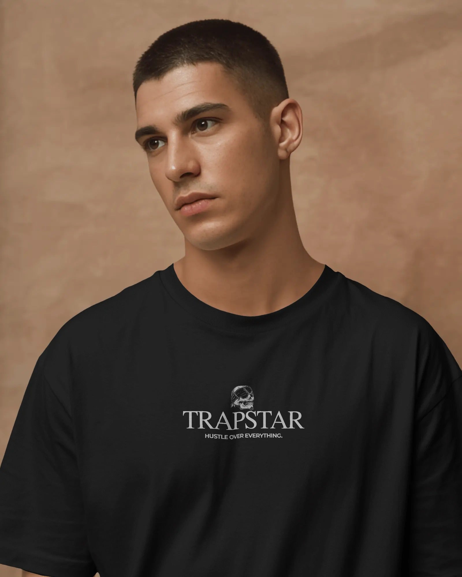 Trapstar Street League Skull Graphic Oversized T-Shirt 100% Cotton (180 GSM)