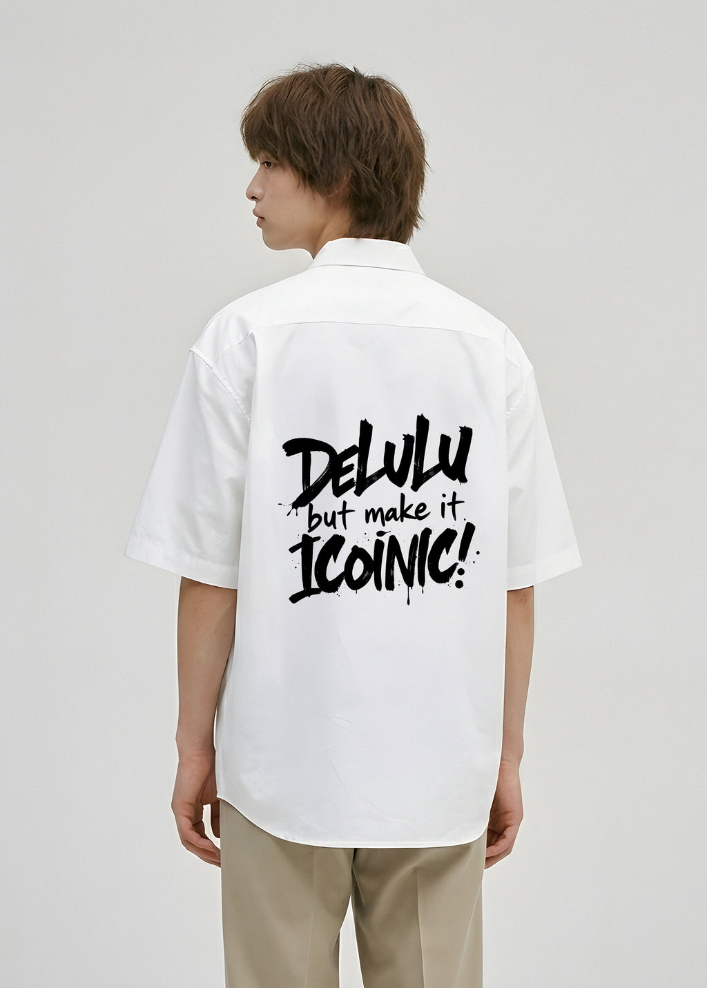 Unisex Oversized Short Sleeve Shirt (240 GSM)
