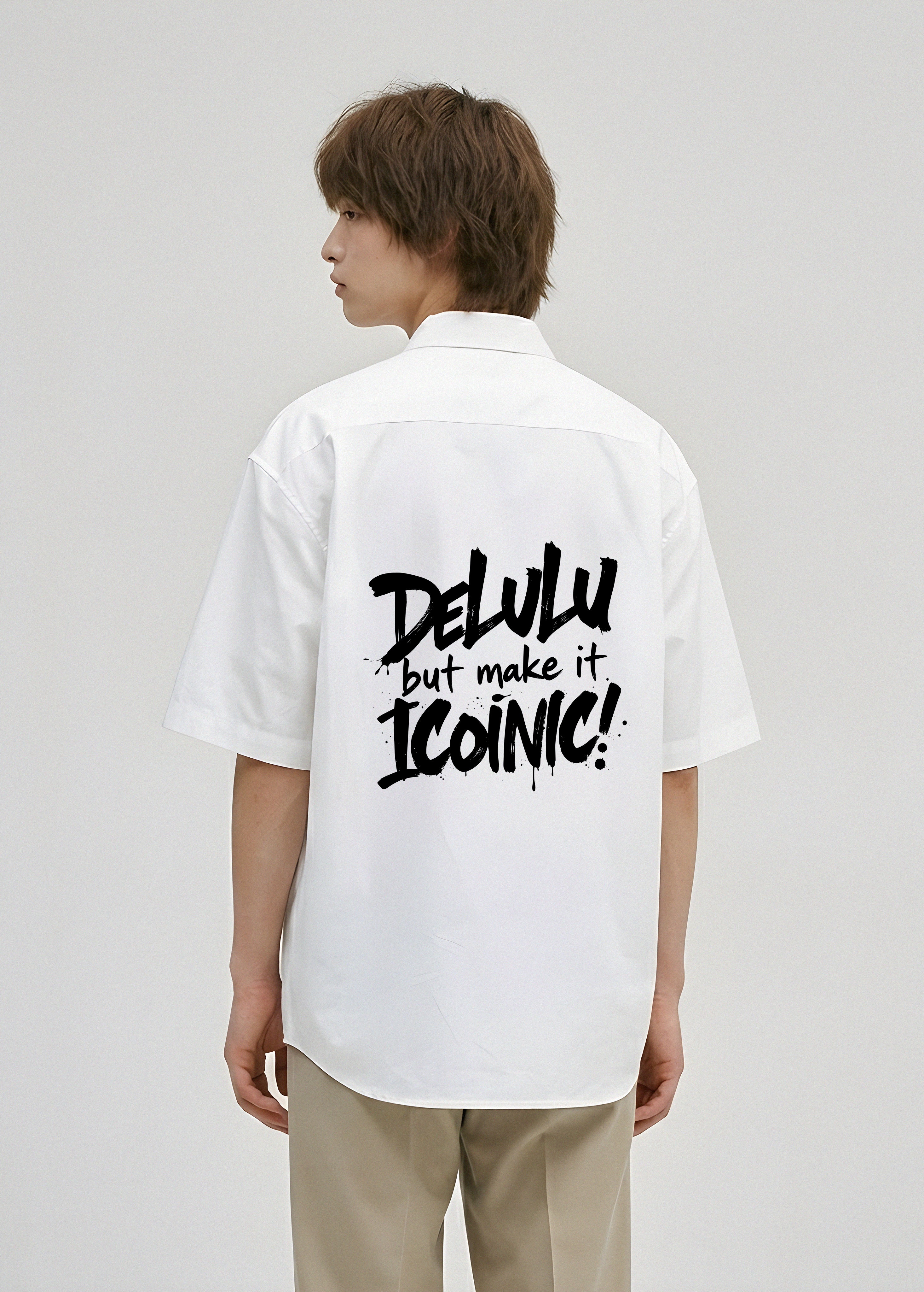 Unisex Oversized Short Sleeve Shirt (240 GSM)
