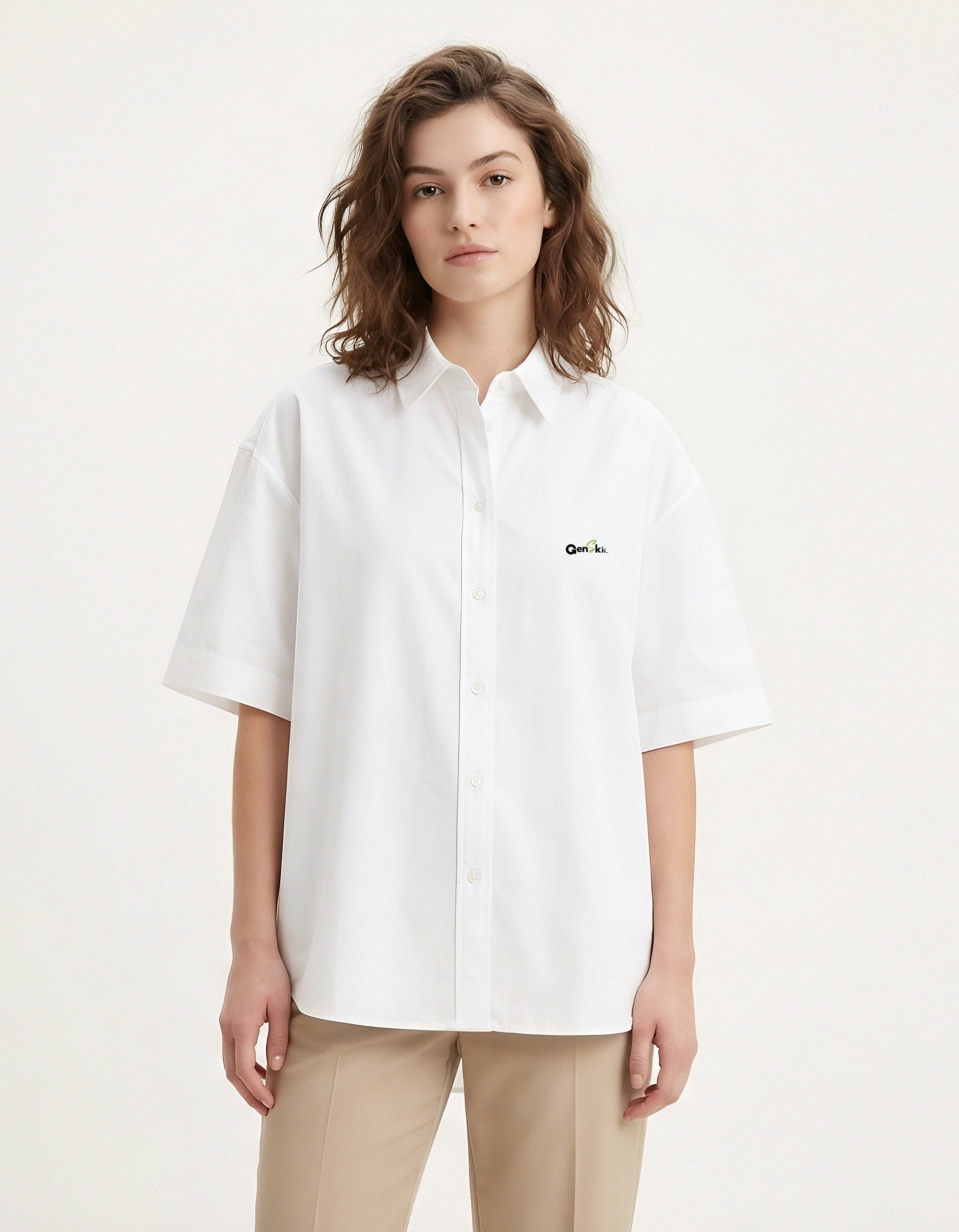 Unisex Oversized Short Sleeve Shirt (240 GSM)