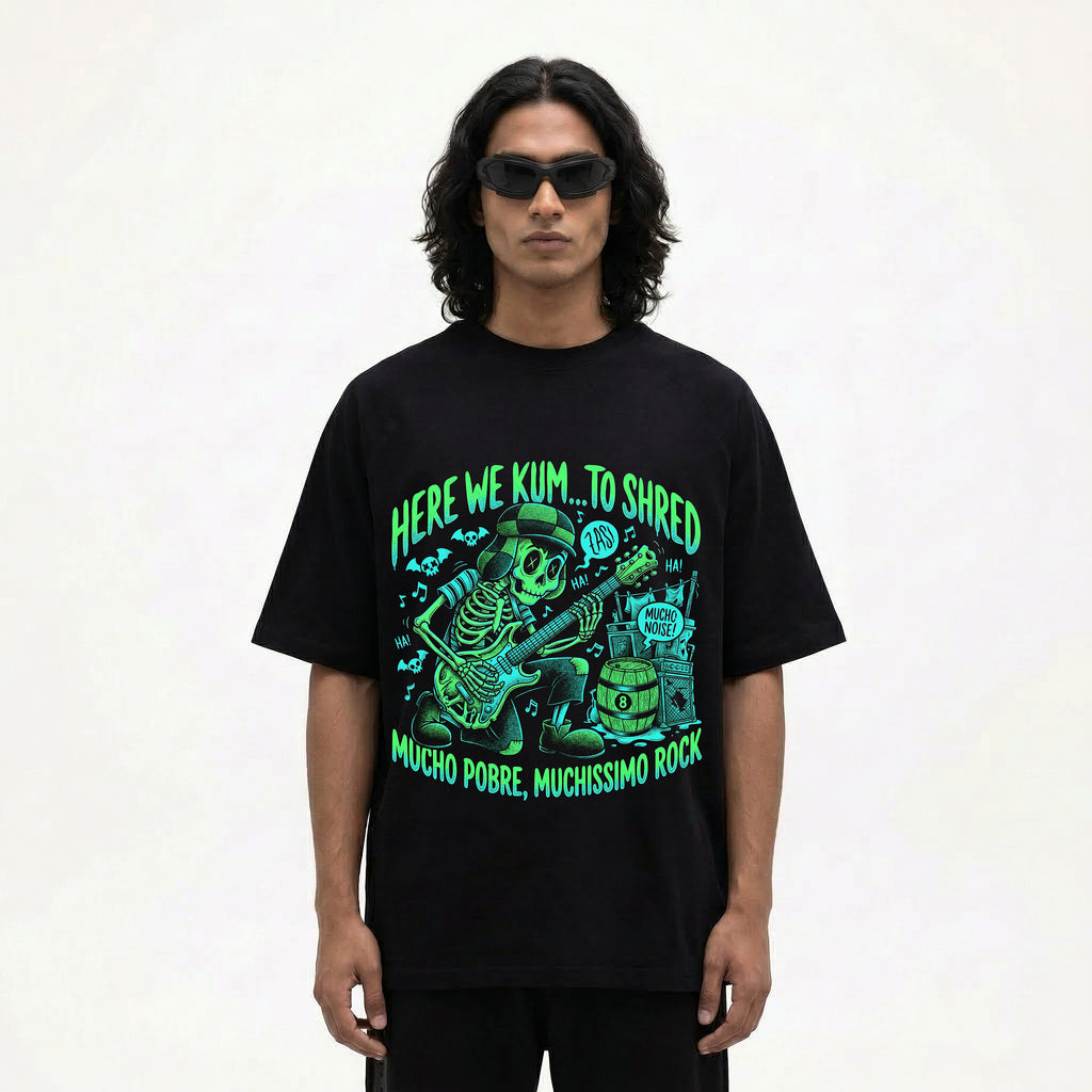 Here we cum to shred Oversized T-Shirt