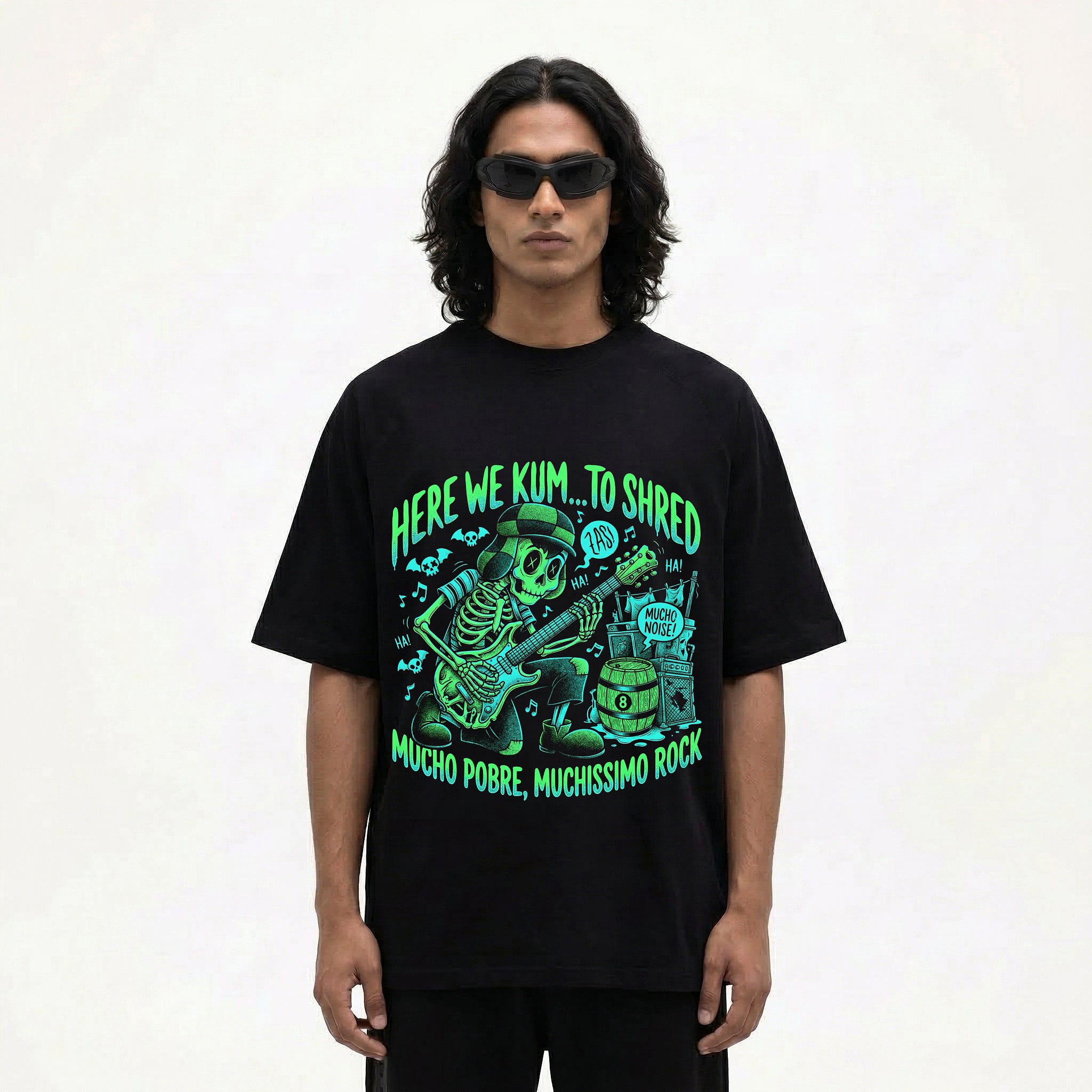 Here we cum to shred Oversized T-Shirt