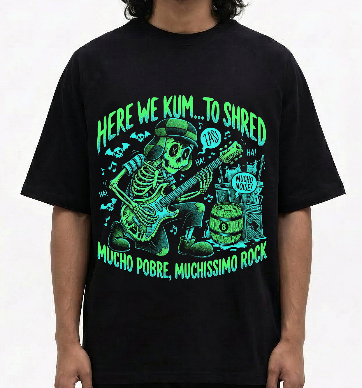 Here we cum to shred Oversized T-Shirt