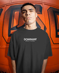 DOMINANT - Respect is Earned (Unisex Terry Oversized Tee)